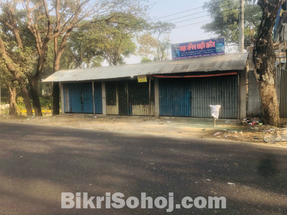 দোকানসহ জমি বিক্রয়
